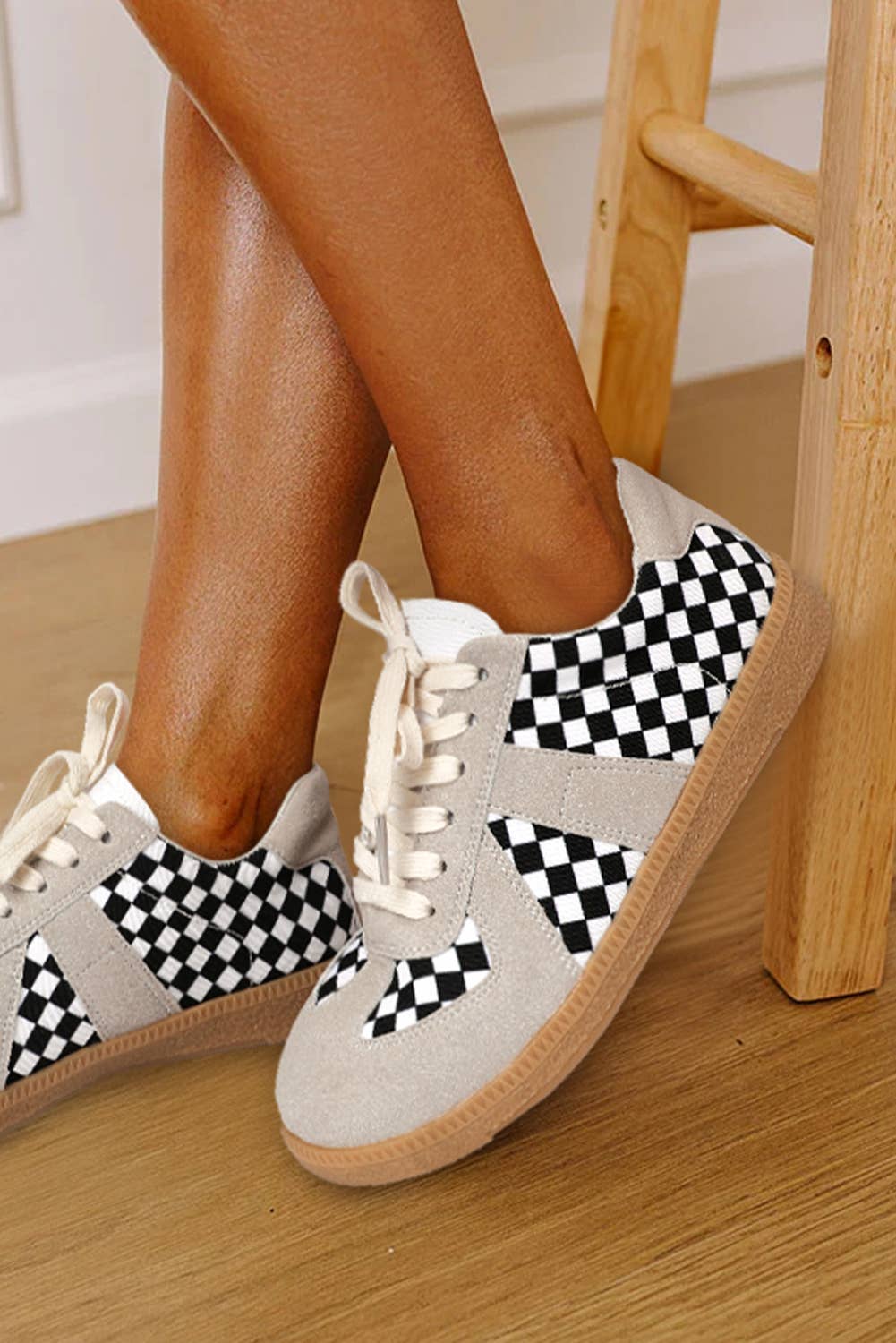Check Sneakers| US6-10