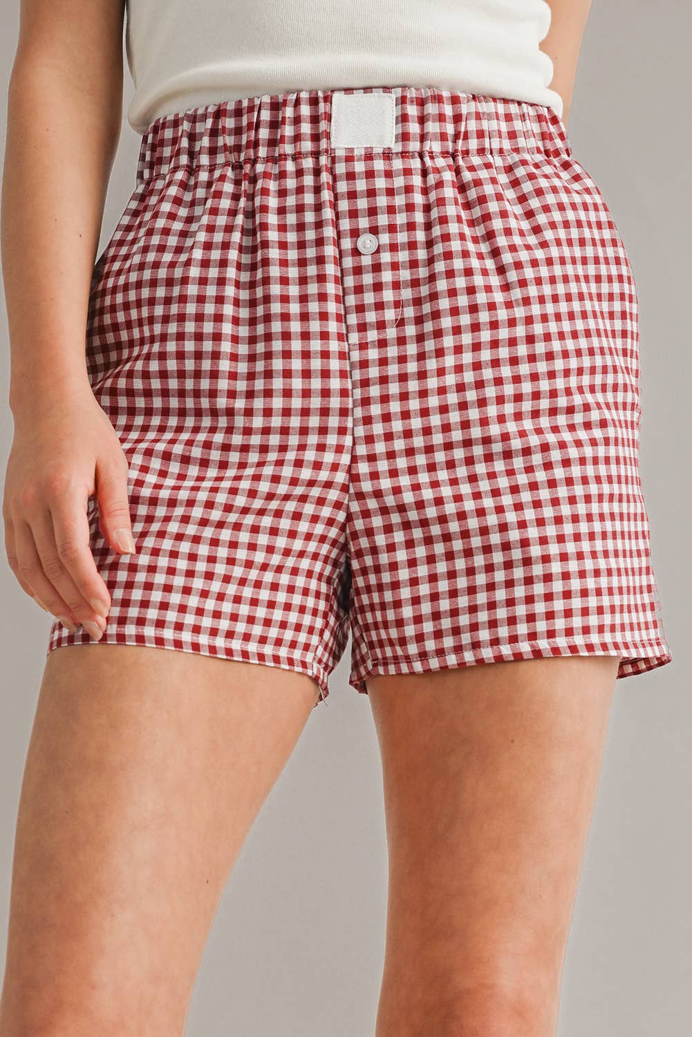 Gingham Boxer Shorts | S-2XL