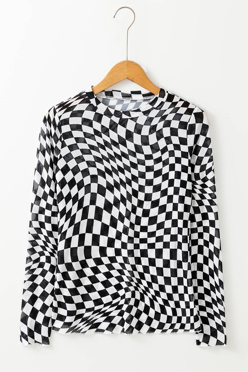 Check Mesh Top | S-XL