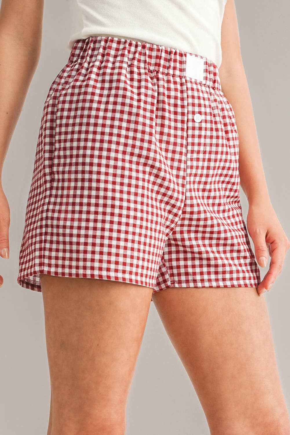 Gingham Boxer Shorts | S-2XL