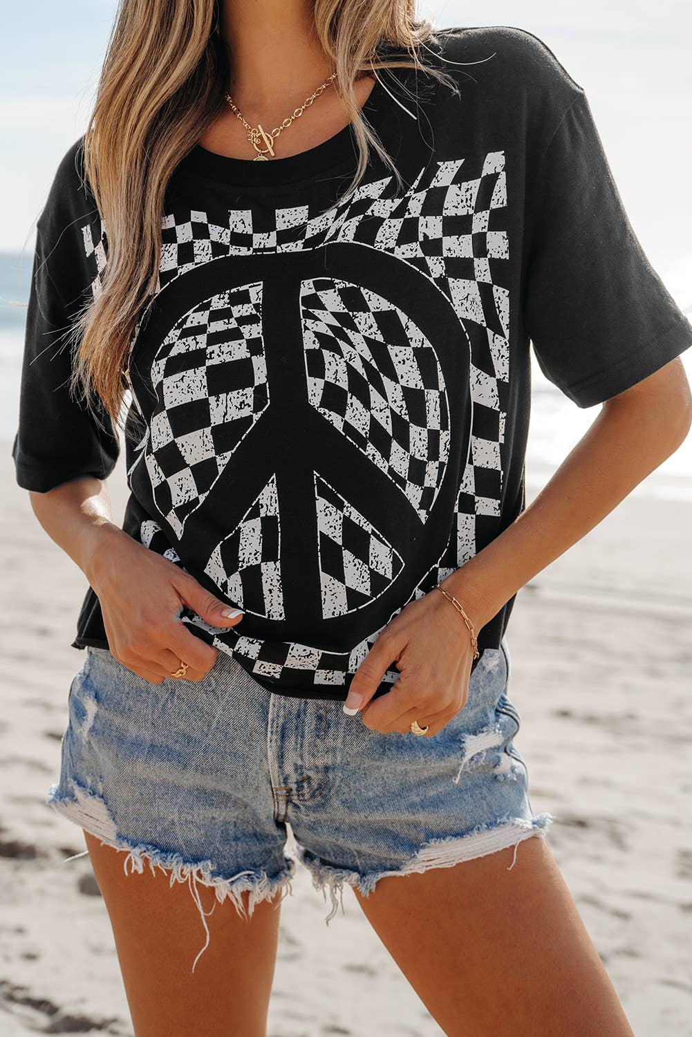 Peace Crop T Shirt | S-XL