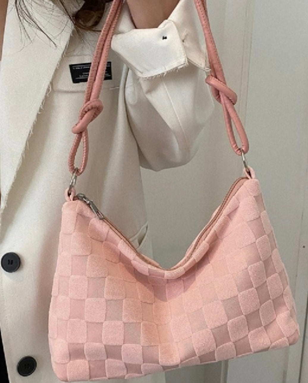 CHARLIE CHECKERED PURSE