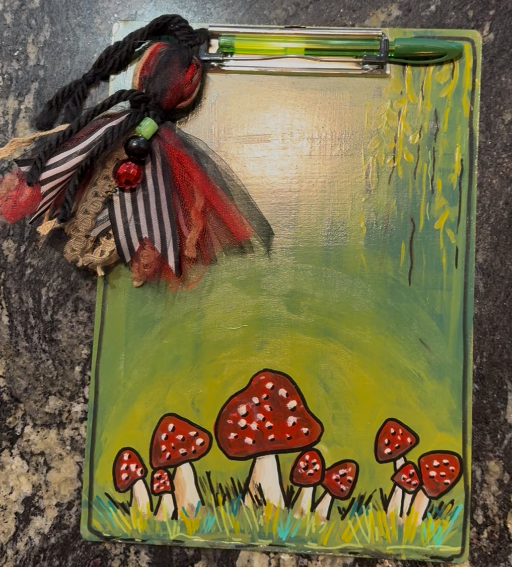 Hand Painted Clipboards