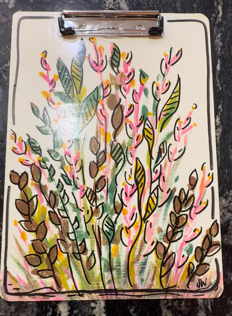 Hand Painted Clipboards