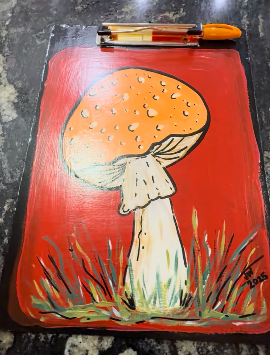 Hand Painted Clipboards