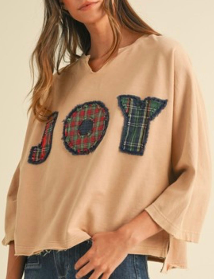 JOY PATCH TOP