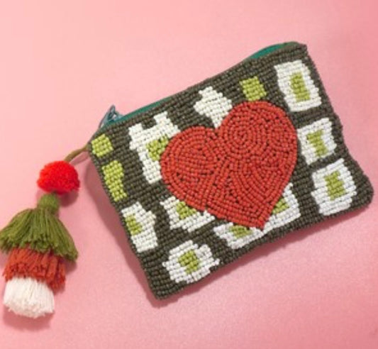 CHANGE MY HEART COIN PURSE