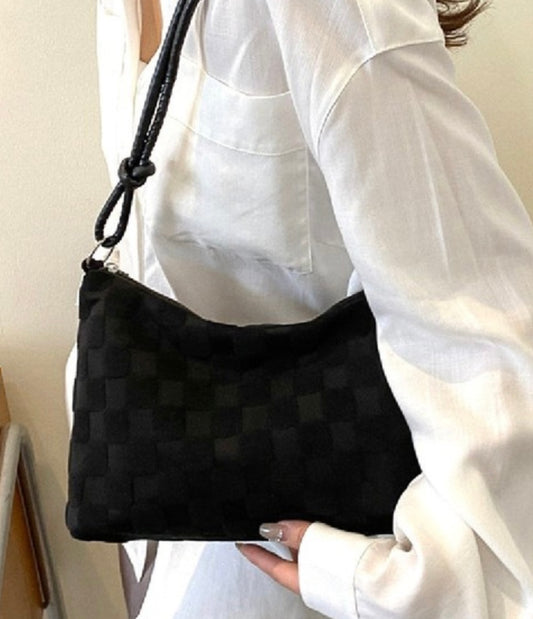 CHARLIE CHECKERED PURSE