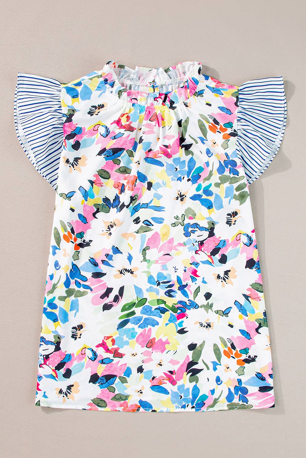 Liz Ruffle Sleeve Top
