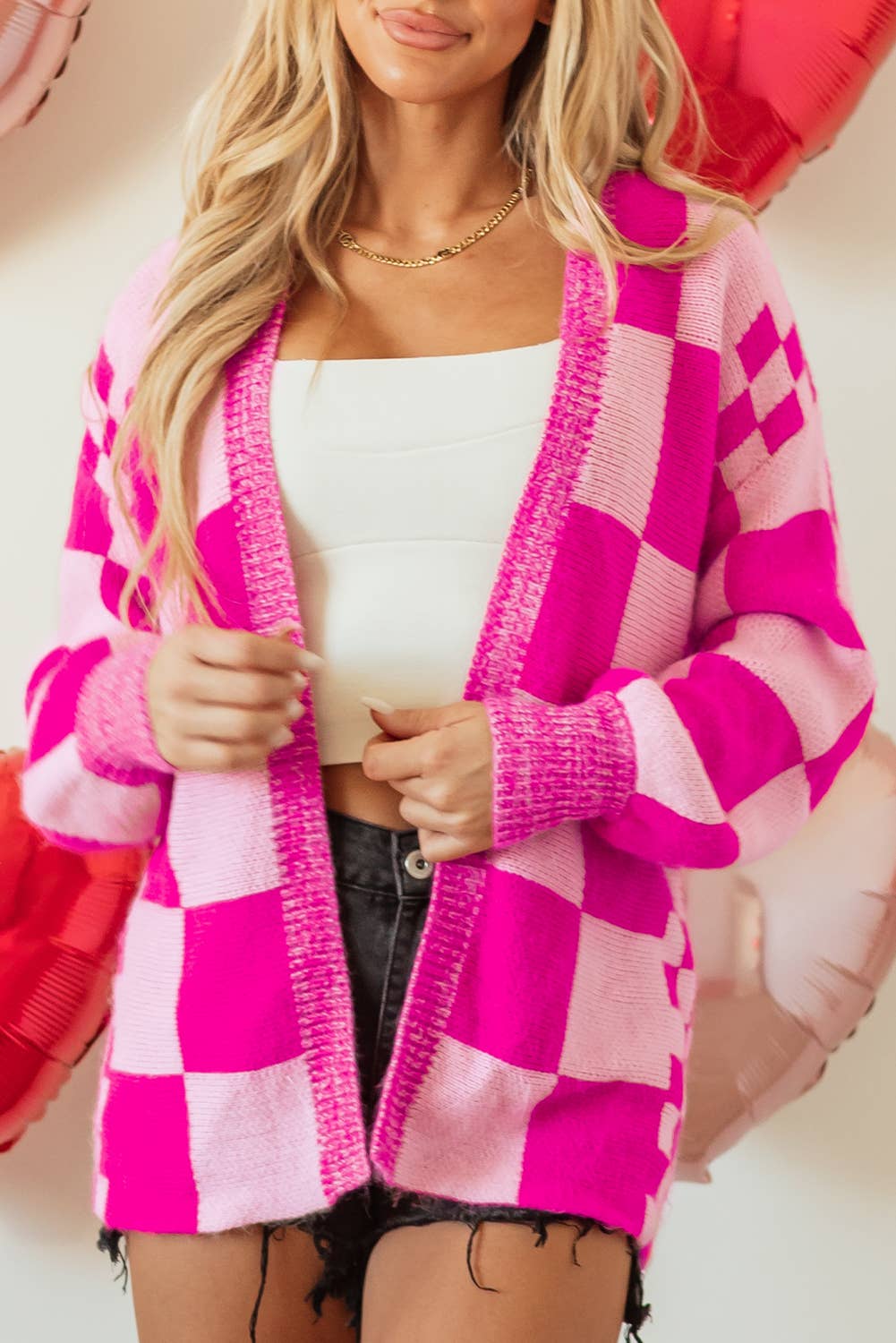 Pink Cardi| S-XL