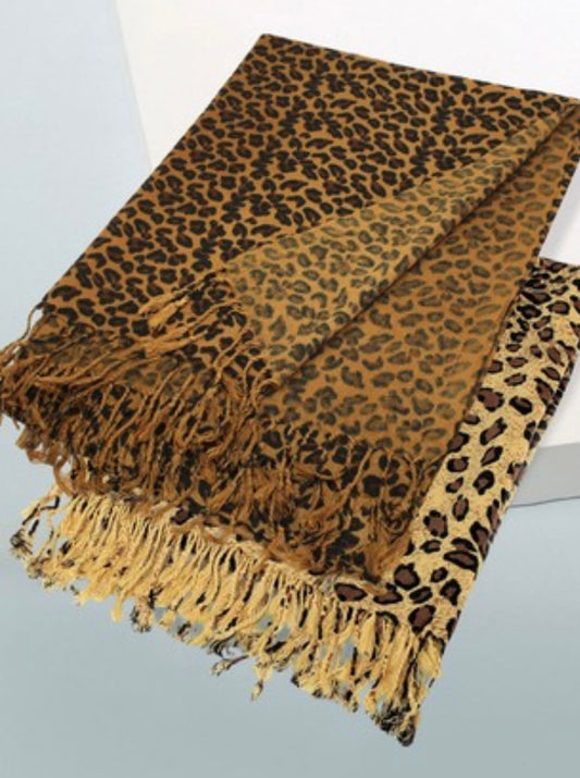 LEOPARD Shawl scarf