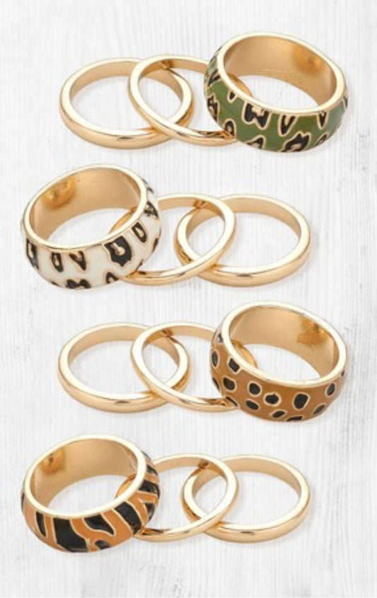 BE BOLD BAND RINGS