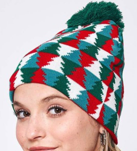 CHRISTMAS TREE BEANIE