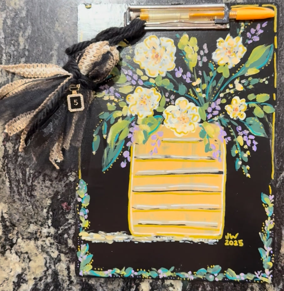 Hand Painted Clipboards