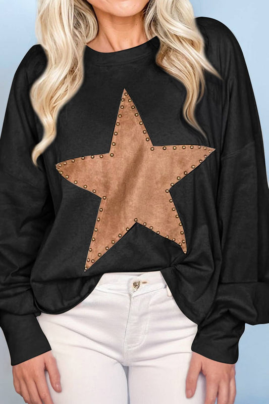 You’re A Star Oversized Long Sleeve Top | S-2XL